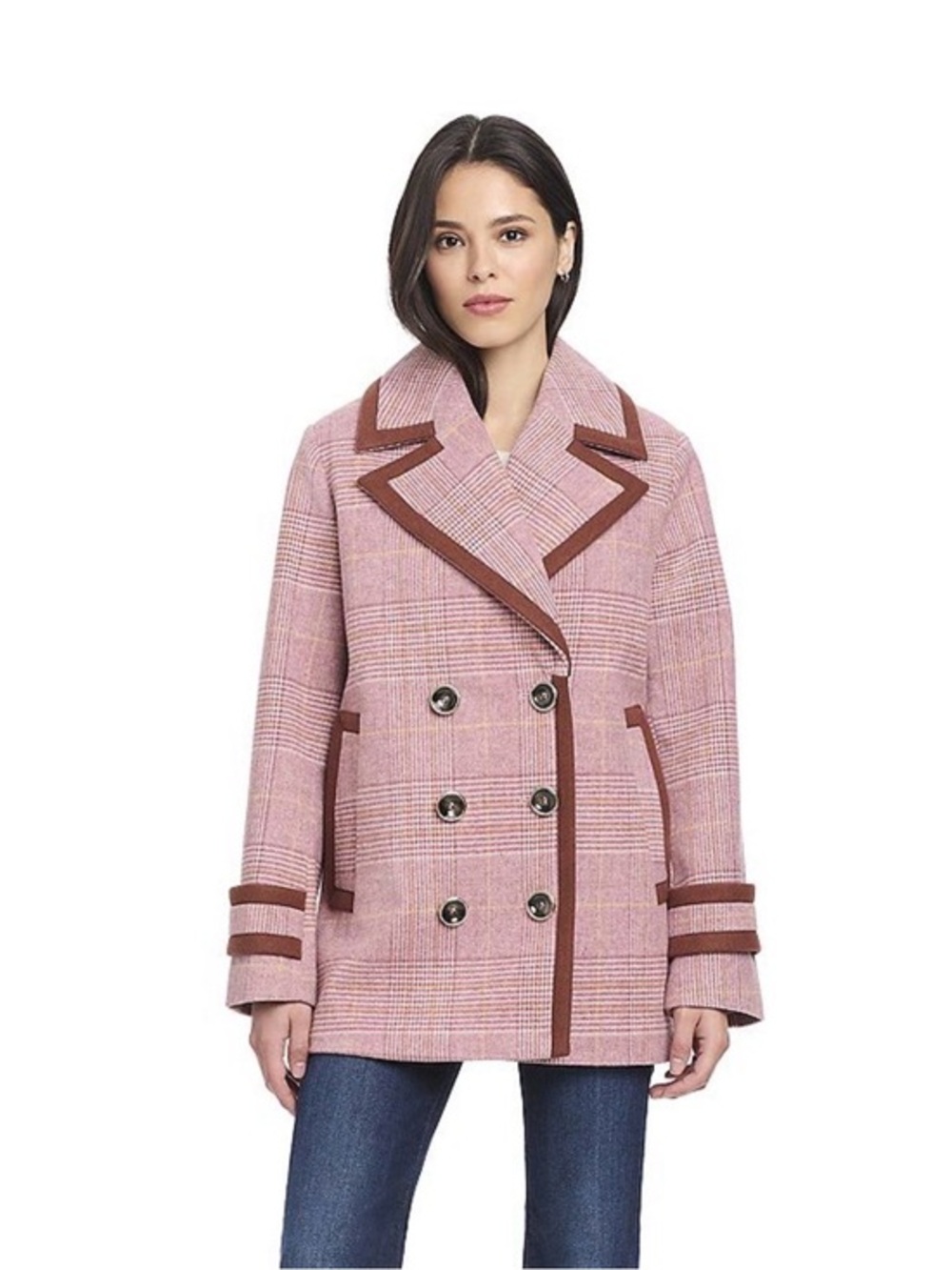 NEW…Draper James RSVP Faux Wool Peacoat